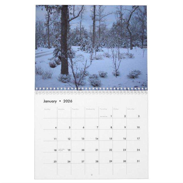 Calendario Ozarks escénico Calander 2012 (Jan 2026)