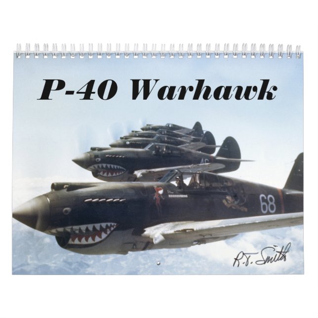 Calendario P-40 Warhawk (Tapa)