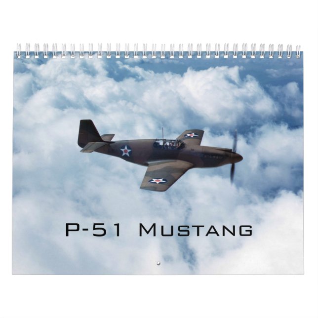 Calendario P-51 Mustang (Tapa)