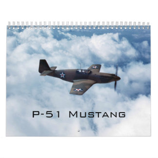 Calendario P-51 Mustang
