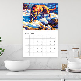 Calendario Página Única de Vida Silvestre Norteamericana 2026