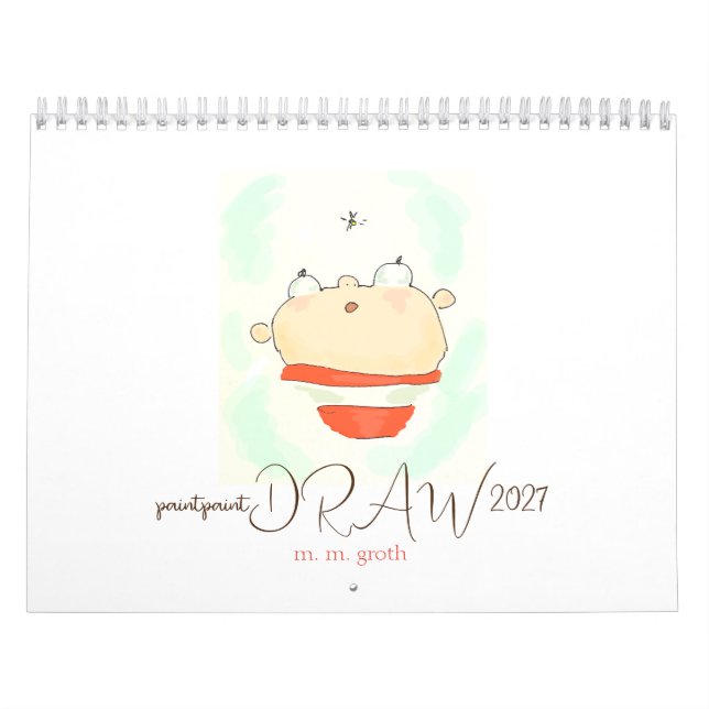 Calendario PaintPaintDraw 2027 (Tapa)