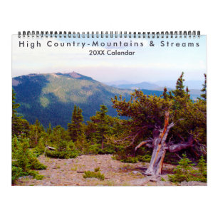 Calendario País Alto - Montañas y arroyos