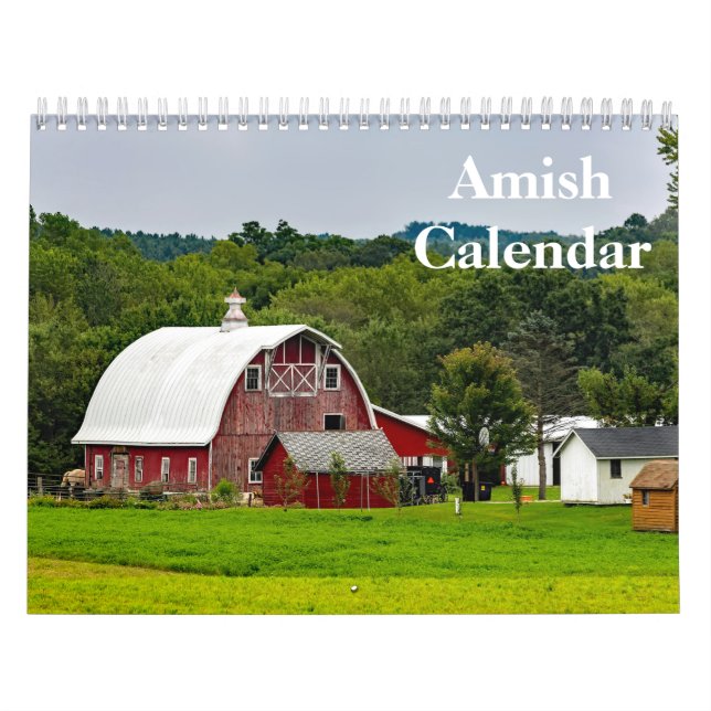 Calendario País Amish 2025 (Tapa)