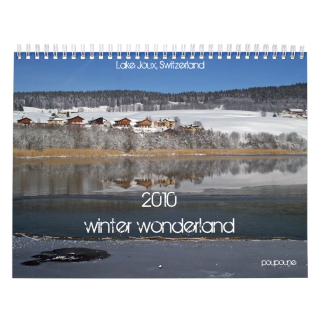 Calendario País de las maravillas del invierno (Tapa)