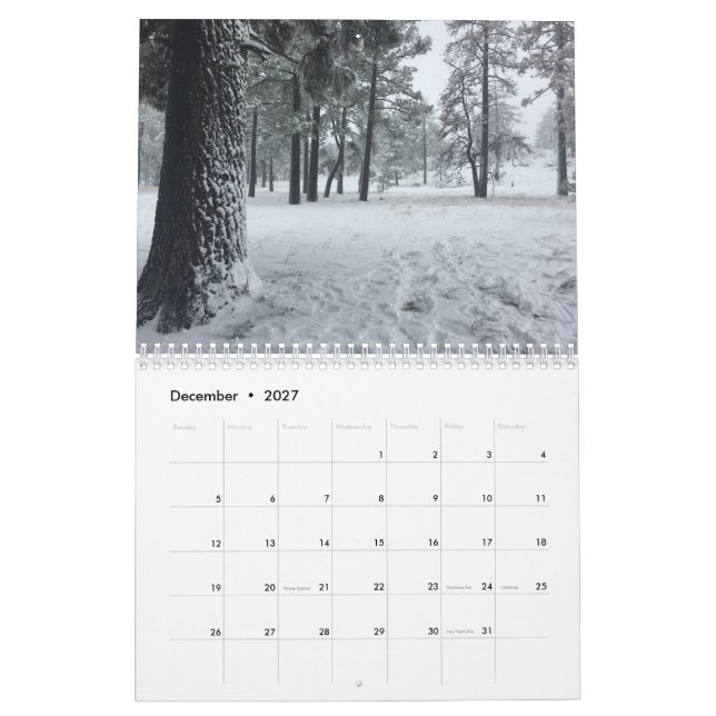 Calendario Paisaje (Dec 2027)