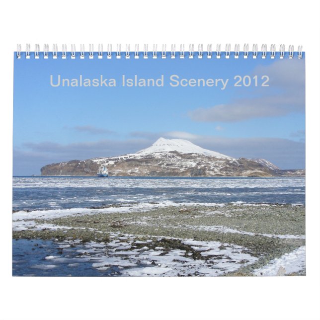 Calendario Paisaje 2012 de la isla de Unalaska (Tapa)
