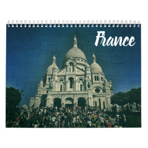 Calendario Paisaje arquitectónico de los pueblos de París e