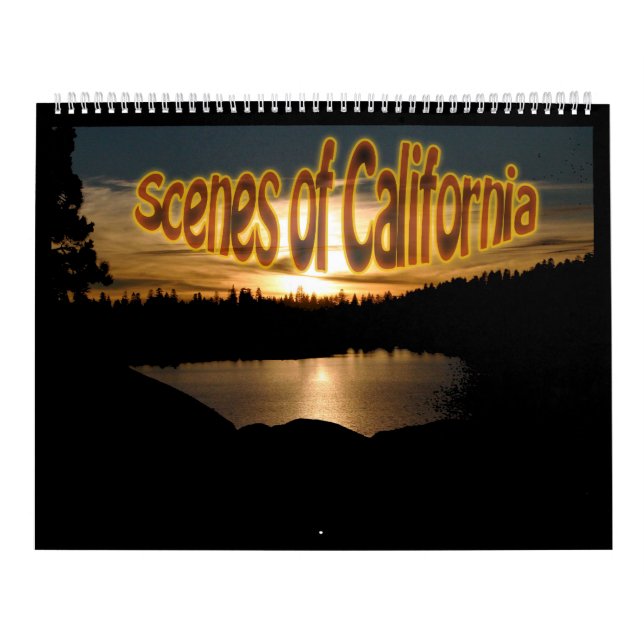 Calendario Paisaje de California (Tapa)