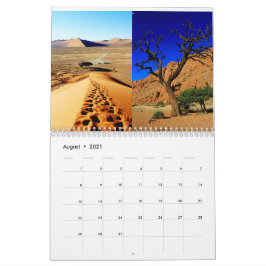 Calendario Paisaje de dunas de arena de Namibia Kolmanskop So