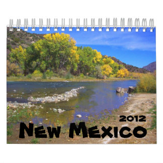 Calendario Paisaje de Nuevo México 2012
