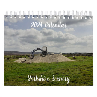 Calendario Paisaje de Yorkshire 2024