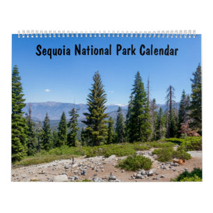 Calendario Paisaje del Parque Nacional Sequoia