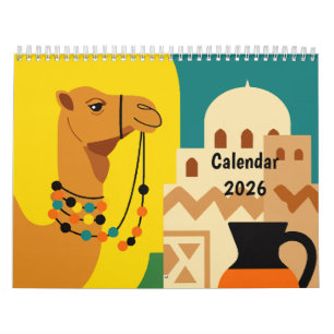 Calendario Paisaje desértico