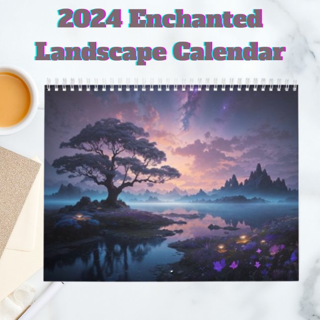 Calendario Paisaje encantado 2024 (Subido por el creador)
