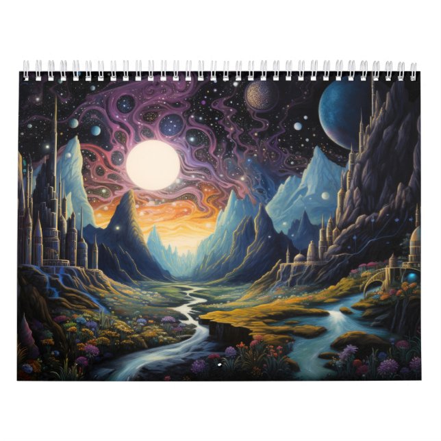 Calendario Paisaje fantástico (Tapa)