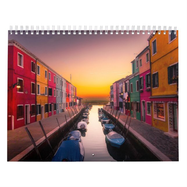 Calendario Paisaje urbano de Italia           (Tapa)