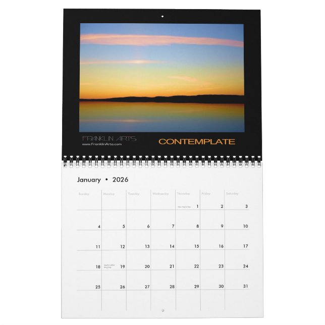 Calendario Paisajes 2012 (Jan 2026)