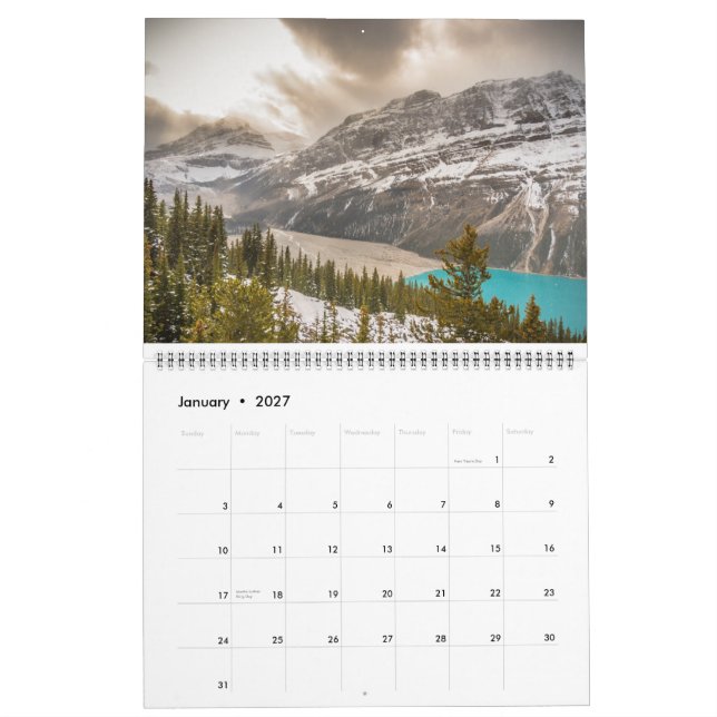 Calendario Paisajes 2014 (Jan 2027)