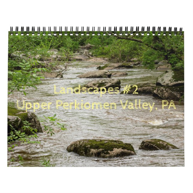 Calendario Paisajes #2 Perkiomen Valley PA (Tapa)