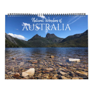 Calendario paisajes australianos 2026 (con ubicaciones) grand