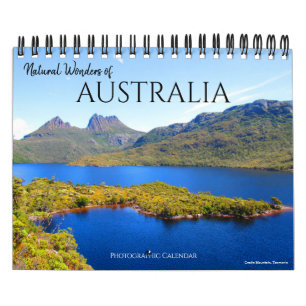 Calendario paisajes australianos 2027 (con ubicaciones) peque