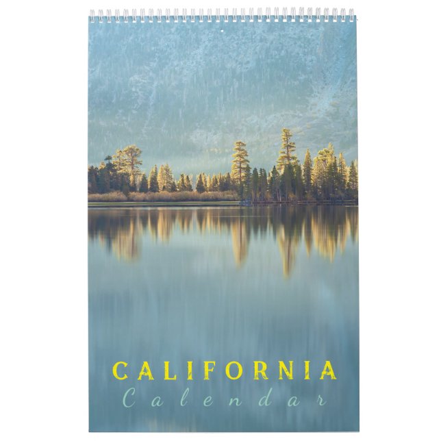 Calendario Paisajes de California (Tapa)
