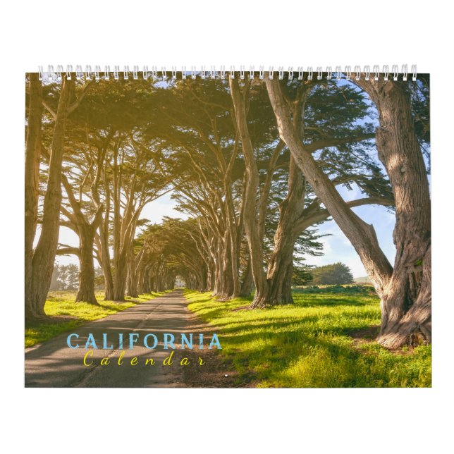 Calendario Paisajes de California (Tapa)