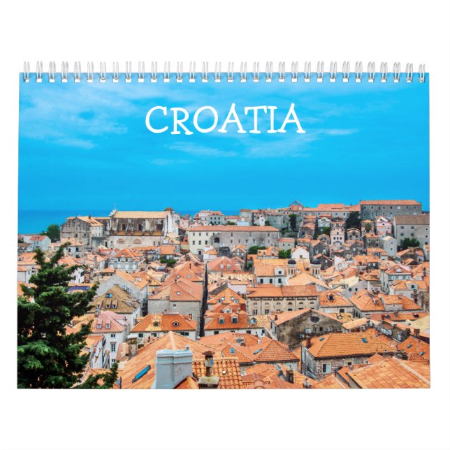 Calendario Paisajes de Croacia (Tapa)