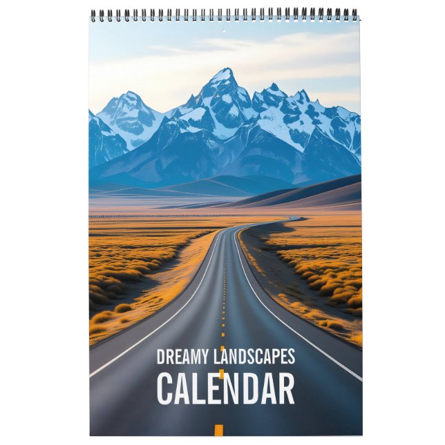 Calendario Paisajes de ensueño (Tapa)