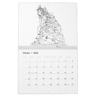 Calendario Paisajes de Fantasía
