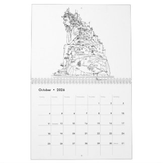 Calendario Paisajes de Fantasía