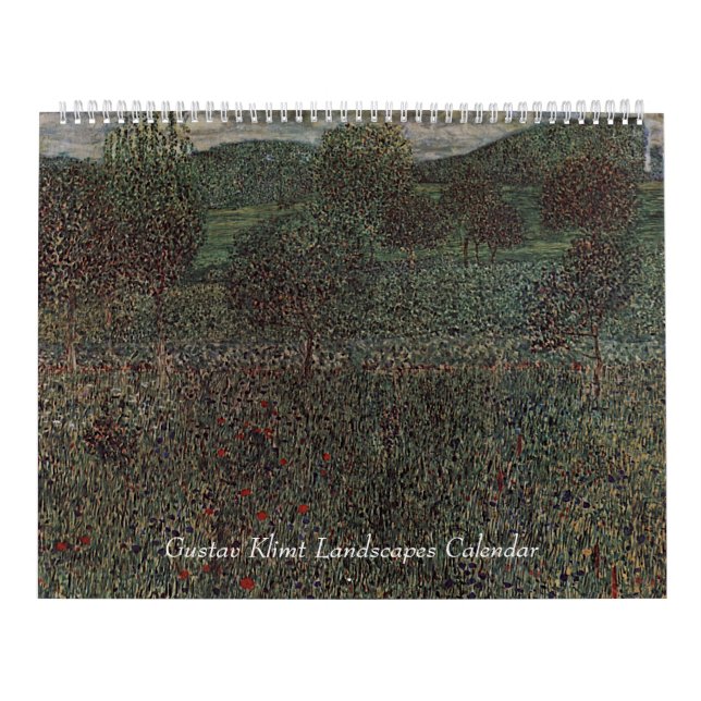 Calendario Paisajes de Gustav Klimt (Tapa)
