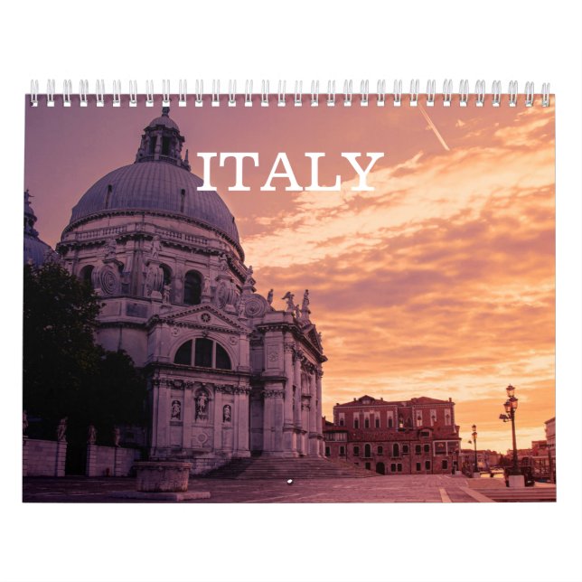 Calendario Paisajes de Italia (Tapa)