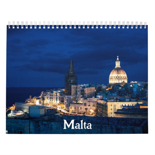 Calendario Paisajes de Malta (Tapa)