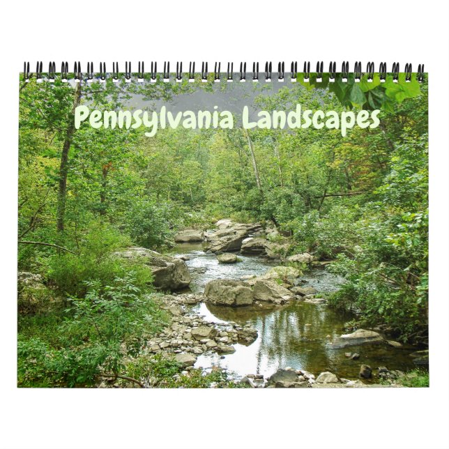 Calendario - Paisajes de Pensilvania (Tapa)