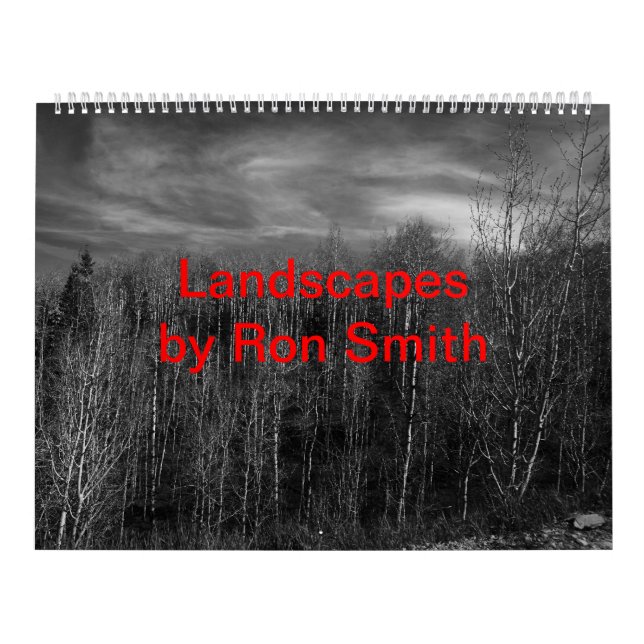 Calendario Paisajes de Ron Smith (Tapa)