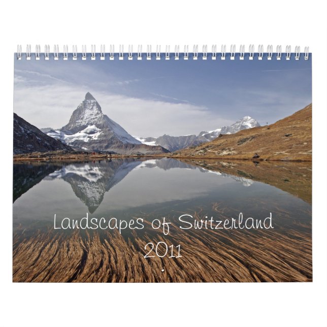 Calendario Paisajes de Suiza (Tapa)