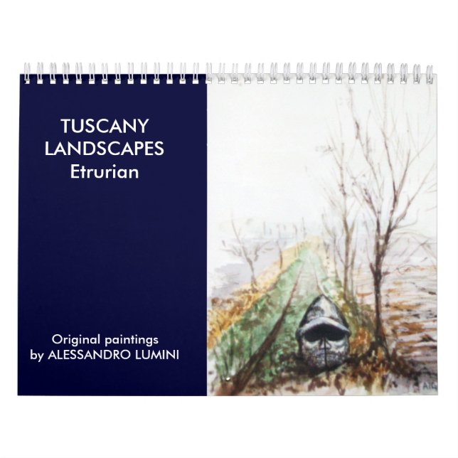 Calendario PAISAJES DE TOSCANA Etruriano 2016 (Tapa)