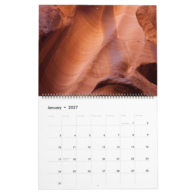 Calendario Paisajes de Utah - 2010 (Jan 2027)