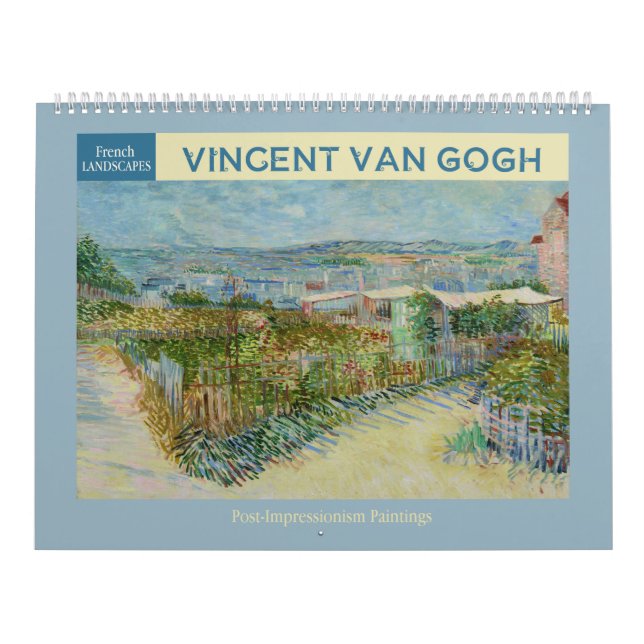 Calendario Paisajes de Van Gogh 2026 (Tapa)