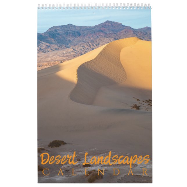 Calendario Paisajes del desierto del Suroeste de Estados Unid (Tapa)