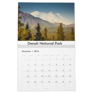 Calendario Paisajes del parque nacional