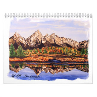 Calendario Paisajes del Reino Unido