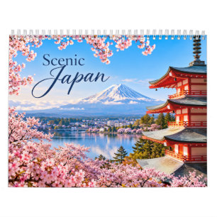 Calendario Paisajes escénicos de Japón