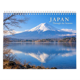 Calendario Paisajes escénicos de Japón a través de las estaci