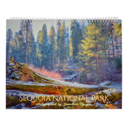 Calendario Paisajes forestales del Parque Nacional de Sequoia
