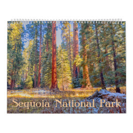 Calendario Paisajes forestales del Parque Nacional de Sequoia