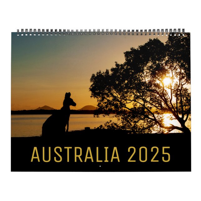 Calendario Paisajes icónicos de Australia, grandes (Tapa)