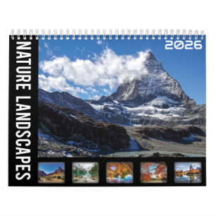 Calendario Paisajes Naturales 2026